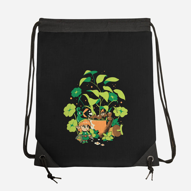 The Little Garden-None-Drawstring-Bag-ilustrata