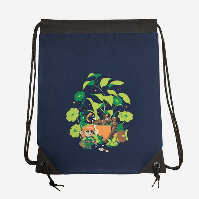 The Little Garden-None-Drawstring-Bag-ilustrata