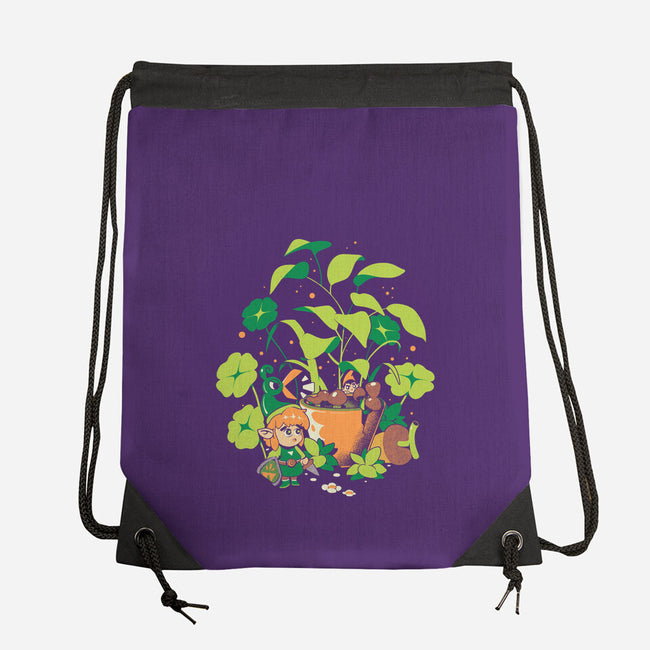 The Little Garden-None-Drawstring-Bag-ilustrata