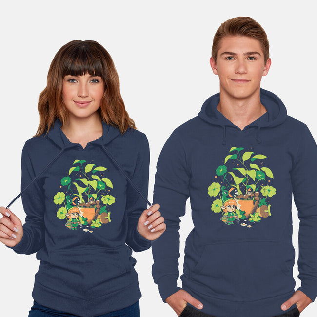 The Little Garden-Unisex-Pullover-Sweatshirt-ilustrata