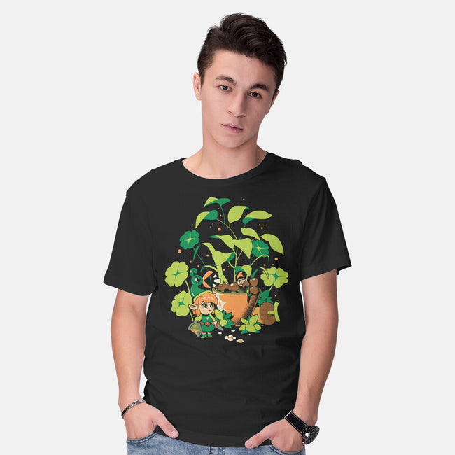 The Little Garden-Mens-Basic-Tee-ilustrata