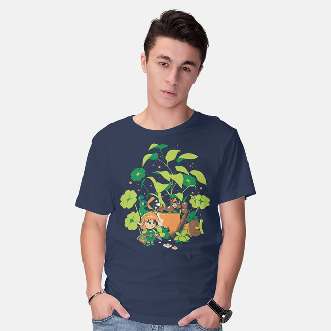 The Little Garden-Mens-Basic-Tee-ilustrata