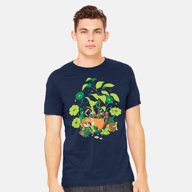 The Little Garden-Mens-Heavyweight-Tee-ilustrata