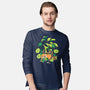 The Little Garden-Mens-Long Sleeved-Tee-ilustrata