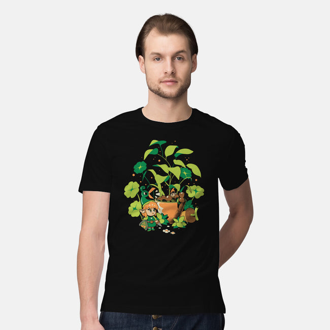 The Little Garden-Mens-Premium-Tee-ilustrata
