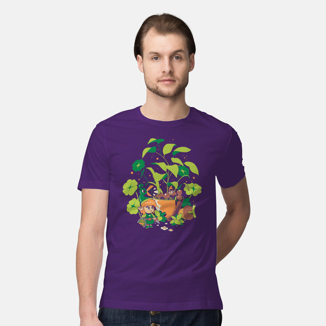 The Little Garden-Mens-Premium-Tee-ilustrata