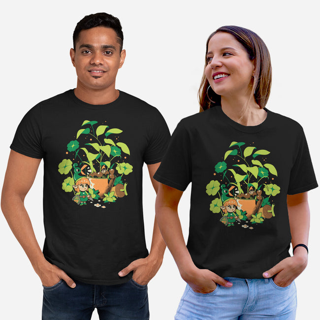 The Little Garden-Unisex-Basic-Tee-ilustrata