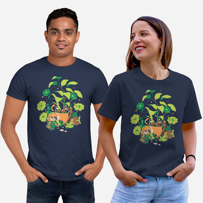 The Little Garden-Unisex-Basic-Tee-ilustrata
