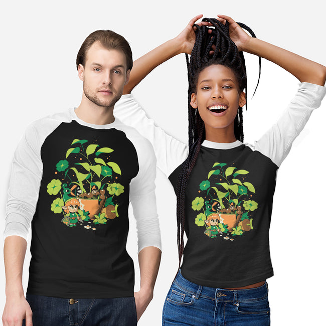 The Little Garden-Unisex-Baseball-Tee-ilustrata
