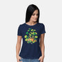 The Little Garden-Womens-Basic-Tee-ilustrata