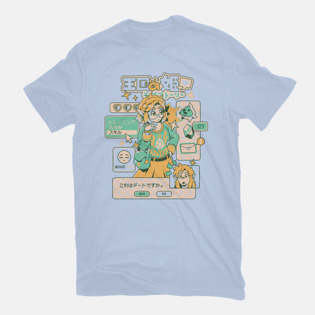 Princess Love Story-Unisex-Basic-Tee-ilustrata