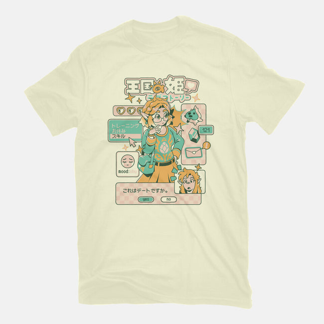 Princess Love Story-Mens-Basic-Tee-ilustrata