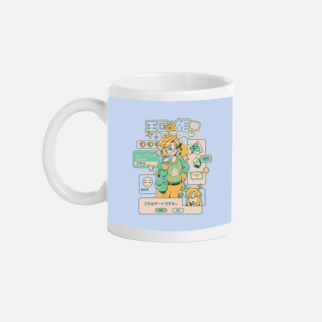 Princess Love Story-None-Mug-Drinkware-ilustrata