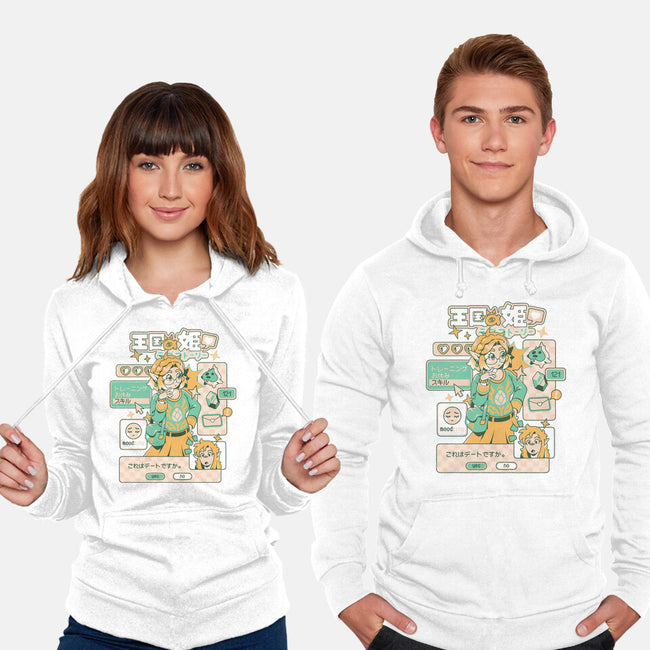 Princess Love Story-Unisex-Pullover-Sweatshirt-ilustrata