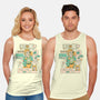 Princess Love Story-Unisex-Basic-Tank-ilustrata