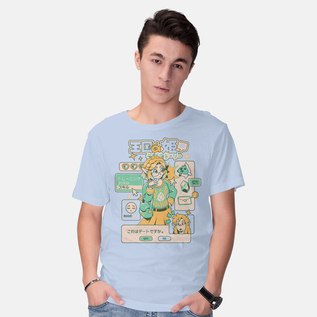 Princess Love Story-Mens-Basic-Tee-ilustrata