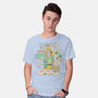 Princess Love Story-Mens-Basic-Tee-ilustrata