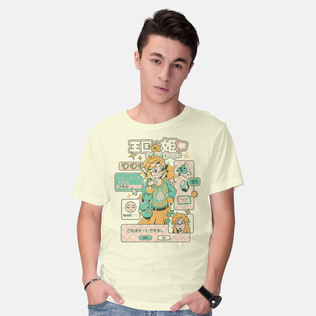 Princess Love Story-Mens-Basic-Tee-ilustrata