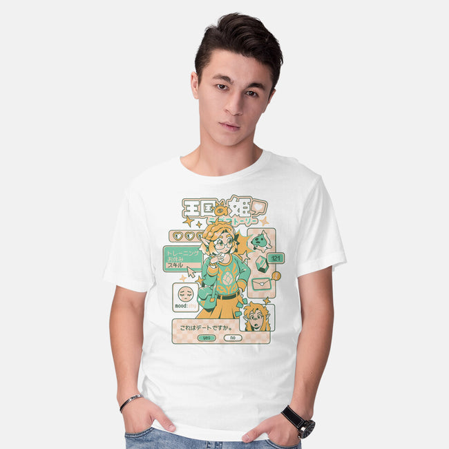 Princess Love Story-Mens-Basic-Tee-ilustrata