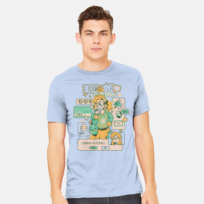Princess Love Story-Mens-Heavyweight-Tee-ilustrata