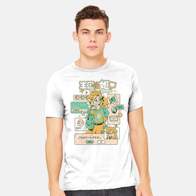 Princess Love Story-Mens-Heavyweight-Tee-ilustrata
