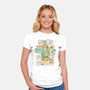 Princess Love Story-Womens-Fitted-Tee-ilustrata
