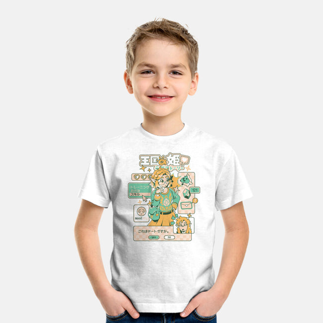 Princess Love Story-Youth-Basic-Tee-ilustrata
