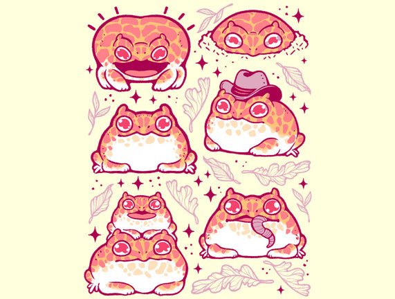Cute Pacman Frog