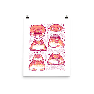 Cute Pacman Frog