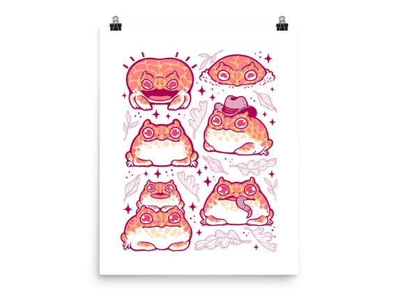 Cute Pacman Frog