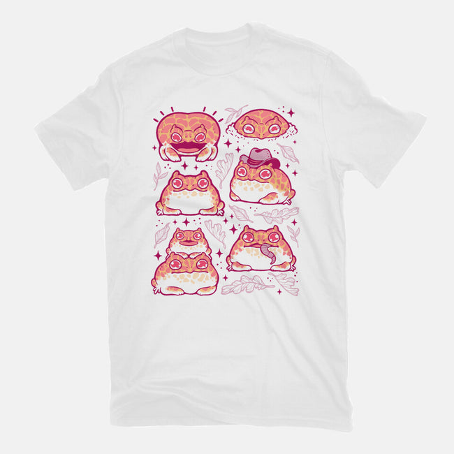 Cute Pacman Frog-Unisex-Basic-Tee-xMorfina