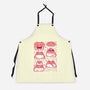 Cute Pacman Frog-Unisex-Kitchen-Apron-xMorfina