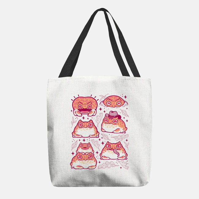 Cute Pacman Frog-None-Basic Tote-Bag-xMorfina