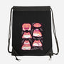 Cute Pacman Frog-None-Drawstring-Bag-xMorfina