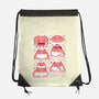 Cute Pacman Frog-None-Drawstring-Bag-xMorfina