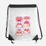 Cute Pacman Frog-None-Drawstring-Bag-xMorfina