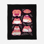 Cute Pacman Frog-None-Fleece-Blanket-xMorfina