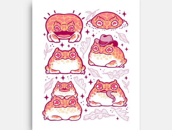 Cute Pacman Frog