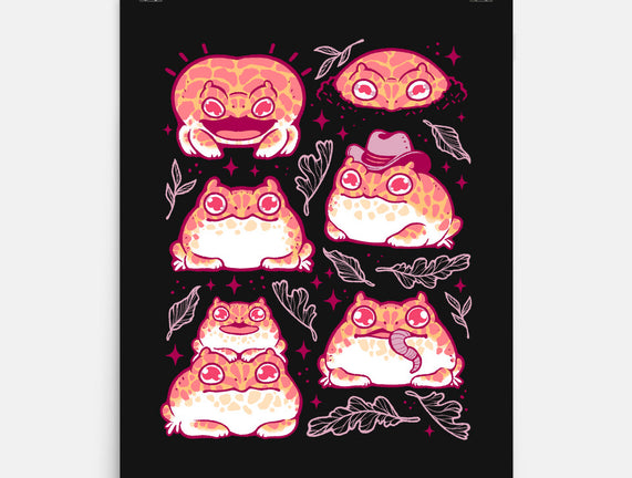 Cute Pacman Frog