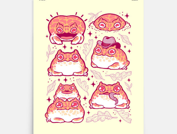 Cute Pacman Frog