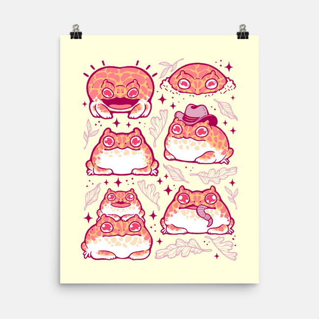 Cute Pacman Frog-None-Matte-Poster-xMorfina