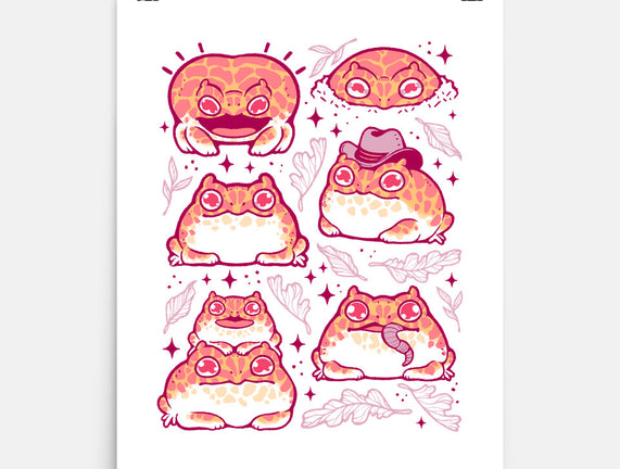 Cute Pacman Frog