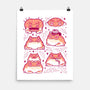 Cute Pacman Frog-None-Matte-Poster-xMorfina