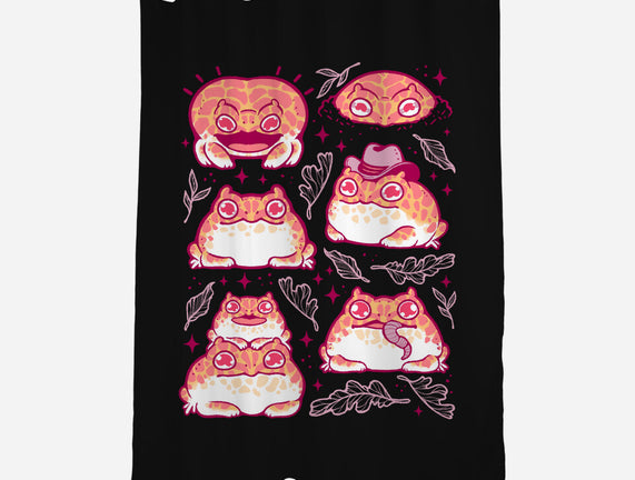 Cute Pacman Frog