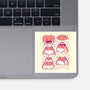 Cute Pacman Frog-None-Glossy-Sticker-xMorfina