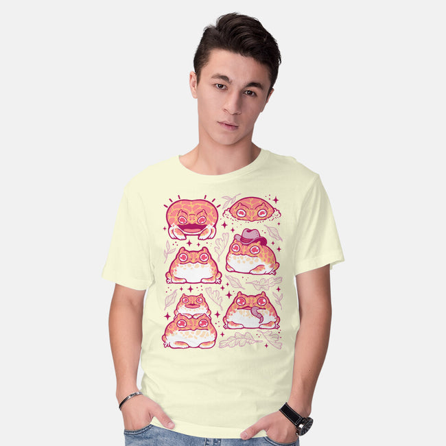 Cute Pacman Frog-Mens-Basic-Tee-xMorfina