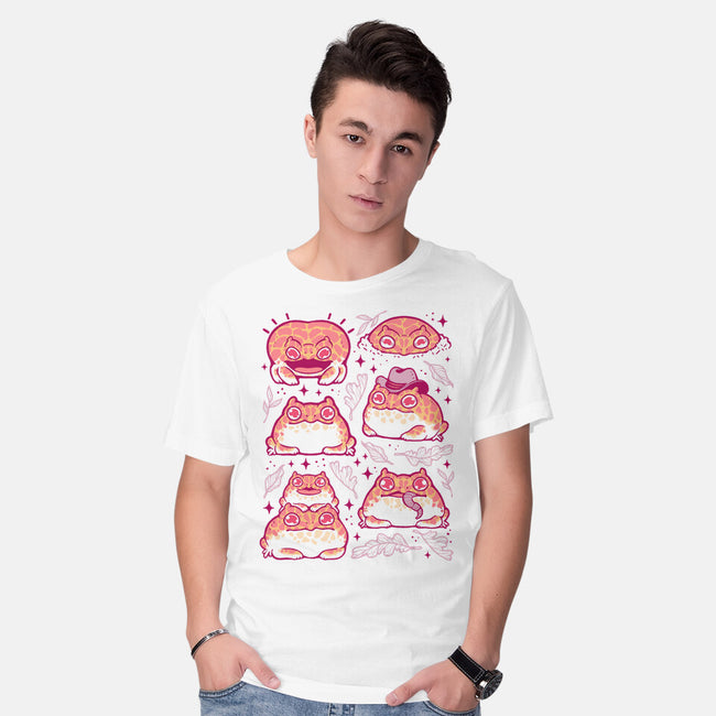 Cute Pacman Frog-Mens-Basic-Tee-xMorfina