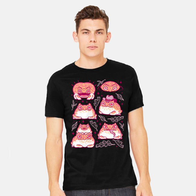 Cute Pacman Frog-Mens-Heavyweight-Tee-xMorfina