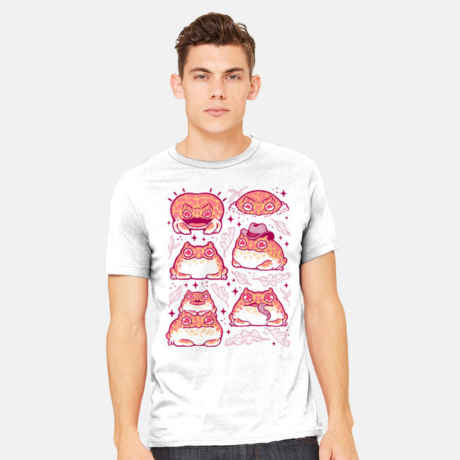 Cute Pacman Frog-Mens-Heavyweight-Tee-xMorfina