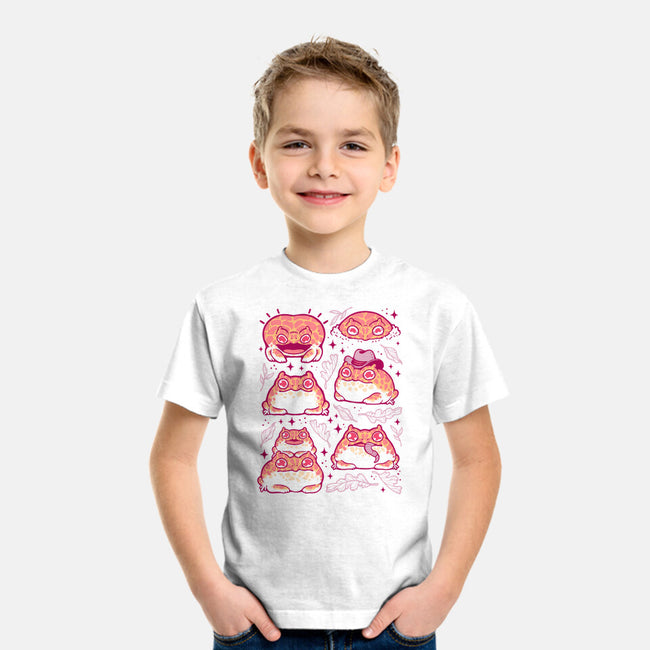 Cute Pacman Frog-Youth-Basic-Tee-xMorfina
